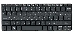 Клавіатура для ноутбука Acer Aspire One 521, 522, 532, 532H, 533, D255, D255E, D257, D260, D270, Happy, Happy2, eMachines 350, 355, em350, EM25 Dot S2, Dot SE, Dot SC, Dot SE3, PAV80, Black