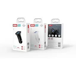 Зарядний пристрій XO CC31 2.4A/2 USB Black (XO-СC31-BK) - мініатюра 2