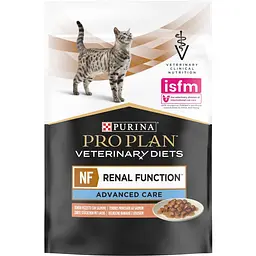 Уцінка. Вологий корм для котів Purina Pro Plan Veterinary Diets NF Renal Function Advanced Care з лососем 850 г (10 шт. x 85 г) (12278452) - мініатюра 5