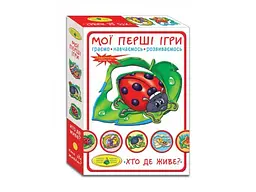 Настільна гра Мої перші ігри. Хто де живе?, Енергія плюс