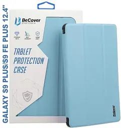 Чохол до планшета BeCover Smart Case Samsung Tab S9 Plus (SM-X810/SM-X816)/S9 FE Plus (SM-X610/SM-X616) 12.4" Light Blue (710374)