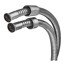 Шланг для душу Zerix Chr.F01 розтяжний 200-250 см ZX0112, Хром - мініатюра 2