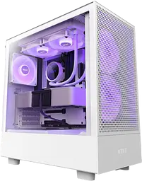 Корпус NZXT H5 Flow RGB White (CC-H52FW-R1)