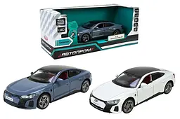 Іграшкова легкова машинка Audi RS e-tron GT 1:36 Автопром світлозвукові ефекти металева 68717