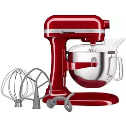 Планетарний міксер KitchenAid Artisan з підйомною чашею 5.6 л червоний (5KSM60SPXEER) - мініатюра 6
