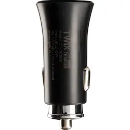 Автомобільний зарядний пристрій Gelius Pro Twix QC GP-CC006 Black - мініатюра 4
