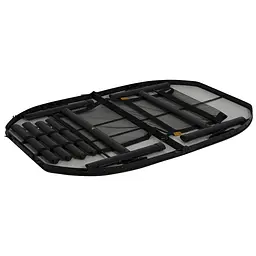 Складний стіл Bo-Camp Northgate Oval 120x80 cm Black/Grey (1404187), Сірий - мініатюра 6