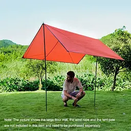 Тент Naturehike (NH15D004-X) 2,10х1.5м - універсальний - помаранчевий - мініатюра 5