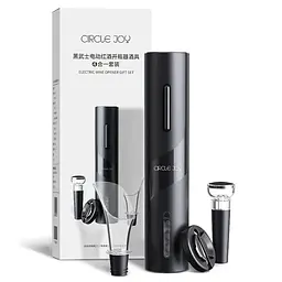 Винний набір Circle Joy Black Samurai Wine Set 4 in 1 (CJ-TZ07) [54485] - мініатюра 4