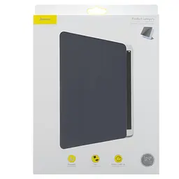 Чехол Baseus для iPad Pro 12.9, синий, магнитный, книжка, пластик, #LTAPIPD-BSM03 - мініатюра 2