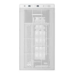 Корпус Aerocool Stormfront Mini-G-WT-v1 White, Mid Tower, без БЖ, для Micro ATX, Mini ITX, 1хUSB-С, 2xUSB 3.0, бічна панель із загартованого скла, сталь SPCC 0.7 мм (ACCM-ES10003.21) - мініатюра 4