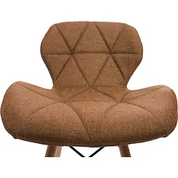 Стілець GT Racer X-D27 Fabric коричневий - мініатюра 4