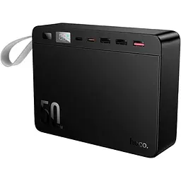 Зовнішній акумулятор Hoco J166 Carretera 50000mAh 22.5W Black [165927] - мініатюра 2