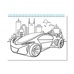Дитяча розмальовка з олівцями "Coloring fun" Апельсин НТ-39-02, 24 аркуши - мініатюра 2
