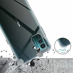 Панель BeCover Anti-Shock для Nokia G21 / G11 Clear (707570) - мініатюра 4
