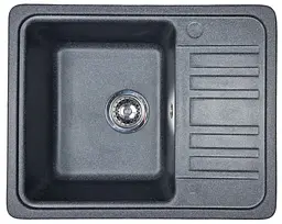 Кухонна мийка Adamant Small 570x455x180 графіт 444223, Графіт