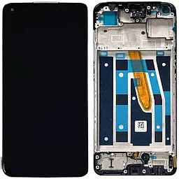 Дисплей Oppo Reno 8T чорний, TFT, з рамкою