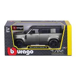 Машина Bburago Land Rover Defender 110 2022 1:24 (18-21101) - мініатюра 6