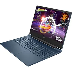 Ноутбук HP 15.6 Victus 15-fb3068ua FHD IPS/Ryzen 7 260/24GB/512SSD/RTX 5050 8GB/DOS/Blue (C9RY6EA) - мініатюра 2