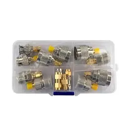 Перехідники для антени SMA на SMA BNC N PL259 SO239 набір 14 шт CNV - мініатюра 4