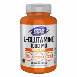 L-глутамін L-Glutamine 1000 мг 120 вегетаріанських капсул
