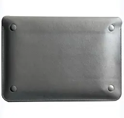 Чохол-сумка BeCover ECO Leather для MacBook 11" Gray (709686) - мініатюра 2