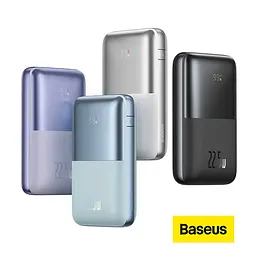 Зовнішній акумулятор Baseus Bipow Pro 20000 mAh 22.5 OE PPBD040305 фіолетовий - мініатюра 9