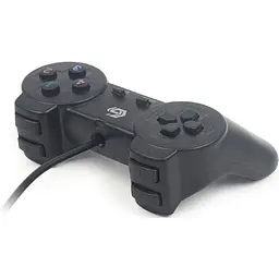 Геймпад Gembird JPD-UB-01 USB black - мініатюра 3