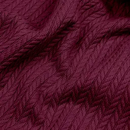 Плед-покривало Cosas Knitted Braid Ruby косичка 75х95 см (Blanket_57Ruby_KnittedBraid_75x95) - мініатюра 4