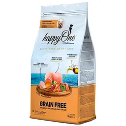Сухий корм для собак дрібних порід happyOne Mediterraneum Small Breeds Fresh Meat зі свіжим м'ясом беззерновий 3 кг
