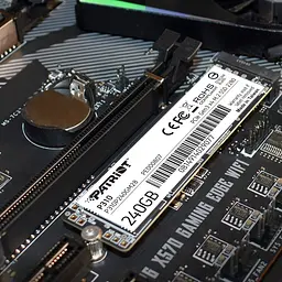 SSD-диск - накопичувач внутрішній NVMe М2 Patriot P310P240GM28 240GB - мініатюра 4