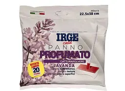 Серветкі сухі для підлоги пиловловлювач IRGE Casa Panno Profumato Lavanda з ароматом лаванди 20 шт