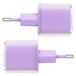 МЗП Acefast A53 Sparkling series PD30W GaN (1USB-C) Alfalfa purple - мініатюра 4