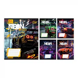 Набір зошитів Yes Neon клітинка 24 аркуші 20 шт 768812