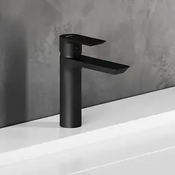 Змішувач для умивальника Damixa 10 black 470210300 - мініатюра 3