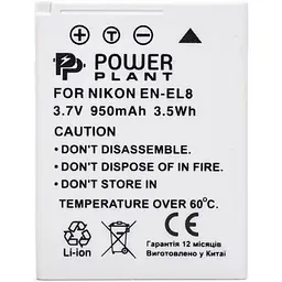 Акумулятор PowerPlant EN-EL8 для Nikon (DV00DV1084) [95231]
