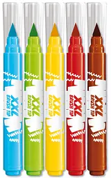 Фломастери Maped Color Peps XXL, 5 кольорів, 5 шт. (MP.844705) - мініатюра 2
