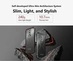 Смартфон Doogee Blade 10 Pro 6/256GB чорно-сріблястий - мініатюра 6