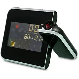 Годинник електронний Сolor Screen Calendar 8190 настільний цифровий метеостанція кімнатна
