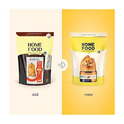 Сухой корм для собак Home Food ADULT MINI Healthy Skin And Shiny Coat с индейкой и лососем 10 кг (4820235020378) - миниатюра 2