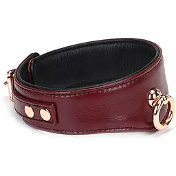 Нашийник з повідцем Liebe Seele Wine Red Curved Collar - мініатюра 4