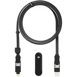 Кабель Rolling Square inCharge XL 3 м чорний (XLL01R)