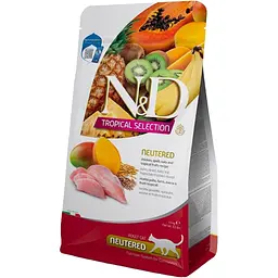 Сухий корм для кішок Farmina N&D Tropical Selection Chiecken Neutered з куркою та тропічними фруктами 1.5 кг