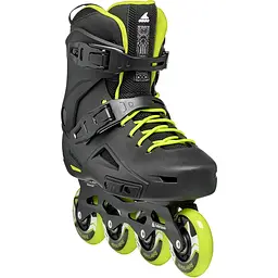 Ролики Rollerblade Lightning 290 Чорний-Салатовий - мініатюра 4