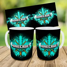 Набір: дитяча сумка-бананка+кружка Майнкрафт Меч «Minecraft» 32х15см, бананка для хлопчика через плече на подарунок (00935) - мініатюра 3