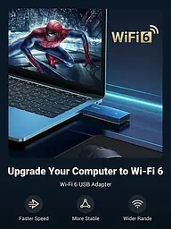 WI-FI-адаптер 2-діапазонний Ugreen CM499 AX1800 Dual-Band Wireless Adapter UGR-90340 - мініатюра 4