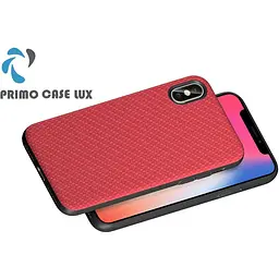 Чохол накладка Primo Case Lux для Apple iPhone X / iPhone XS Red - мініатюра 2