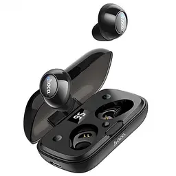 Bluetooth стерео гарнітура Hoco ES52 з кейсом (Чорна) - мініатюра 4