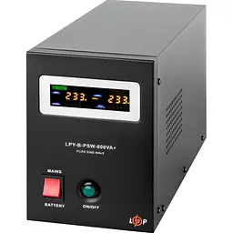 Джерело безперебійного живлення [ДБЖ] LogicPower LPY-B-PSW-800VA 12V + АКБ LPM-MG 12V - 100 Ah [20338] [110335] - мініатюра 4