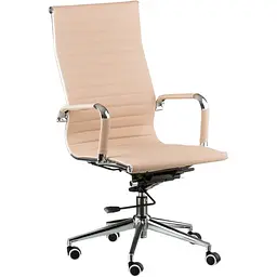 Офісне крісло Special4you Solano Artleather бежеве (E1533) - мініатюра 3